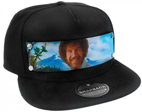 Bob Ross Smiling Hat